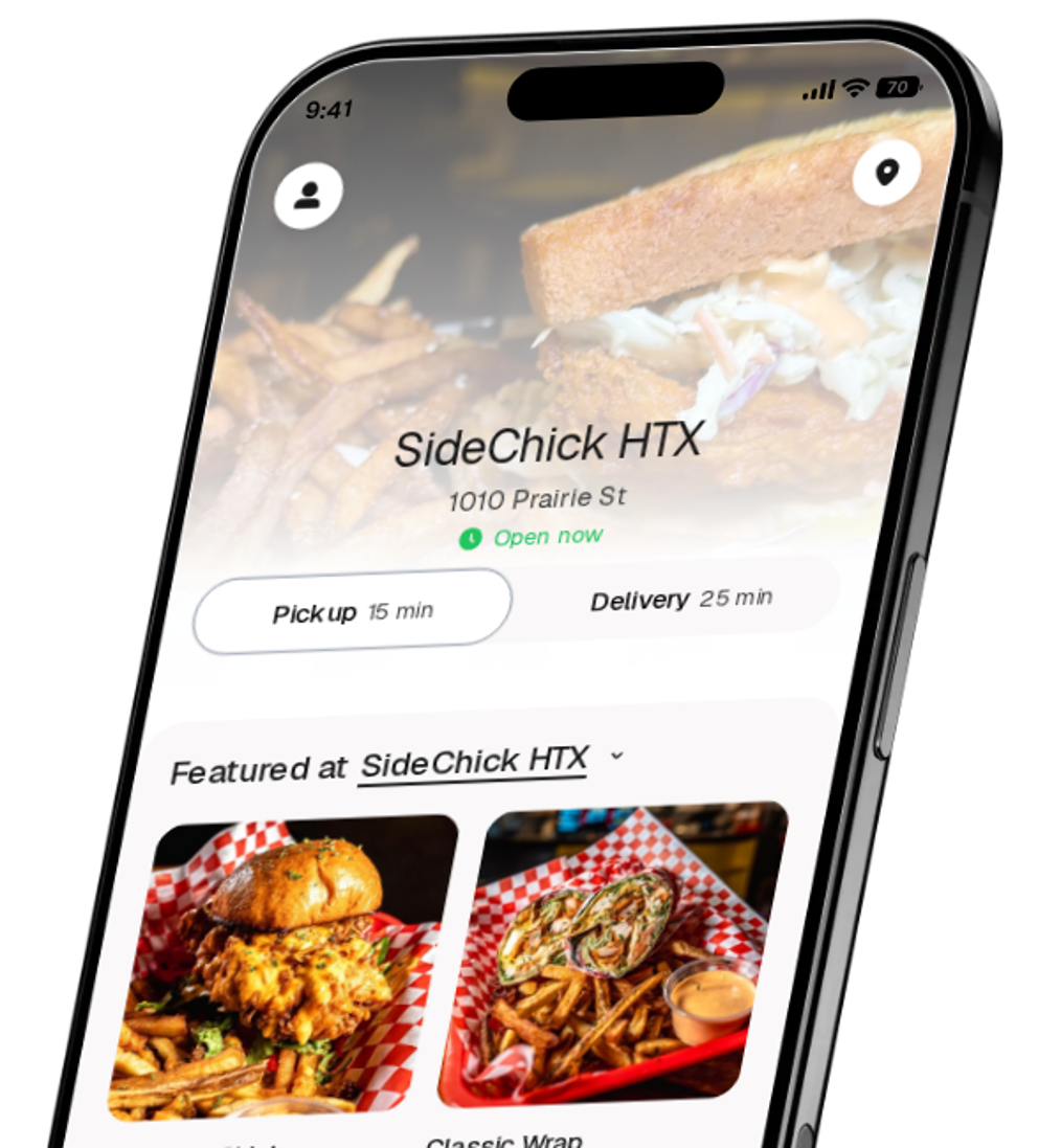 SideChick HTX app preview