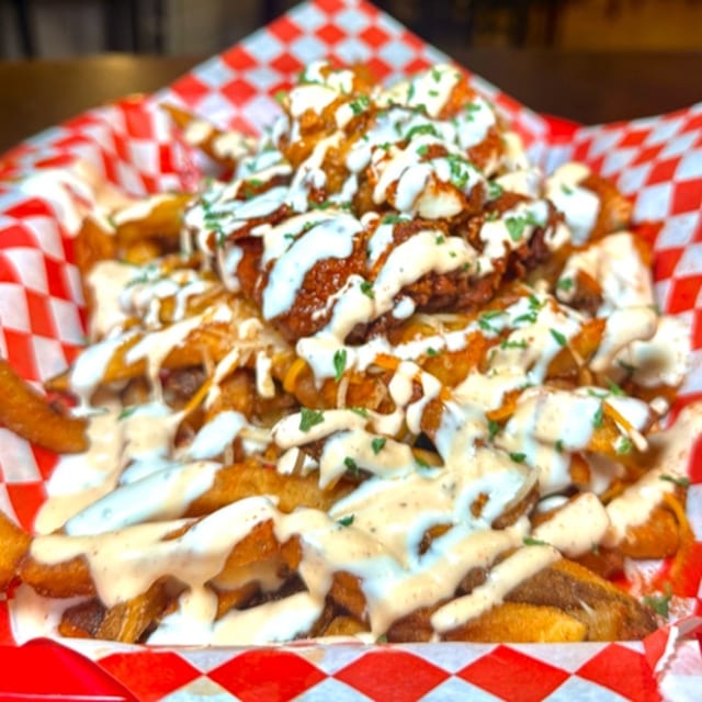 Xtra Hot Loaded Fries.